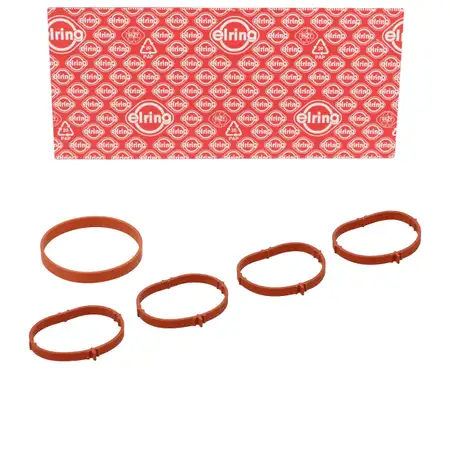 ELRING 334.670 Intake Manifold Gasket Kit for OPEL Combo, FIAT Punto, 500, ALFA Mito 1.4