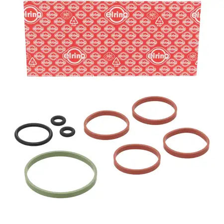 ELRING Ansaugkr&uuml;mmerdichtungssatz Dichtungssatz f&uuml;r FORD KA FIAT 500 Panda Punto 1.2 1.4
