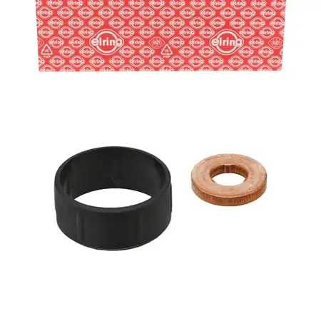 ELRING Dichtringsatz Einspritzventil f&uuml;r FORD Fiesta 5 6 CITROEN C3 2 PEUGEOT 107 1.4 HDI