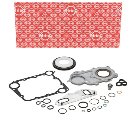 ELRING 244.710 Dichtungssatz Kurbelgeh&auml;use Satz f&uuml;r AUDI A4 B7 A6 C6 A8 D3 2.4 2.8 3.2