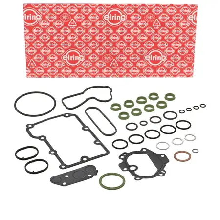 ELRING 282.960 Dichtungssatz Dichtsatz Kurbelgeh&auml;useentl&uuml;ftung f&uuml;r PORSCHE Cayenne 9PA 4.5