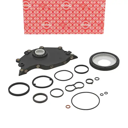 ELRING 298.400 Dichtungssatz Kurbelgeh&auml;use f&uuml;r VW Passat B6 B7 Touareg AUDI Q7 3.6 FSI