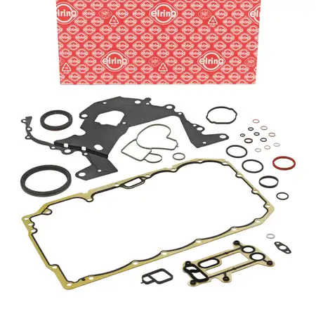 ELRING 492.160 Dichtungssatz Kurbelgeh&auml;use f&uuml;r BMW E81 E87 E88 E90-E92 E60 E61 X1 X3 N47