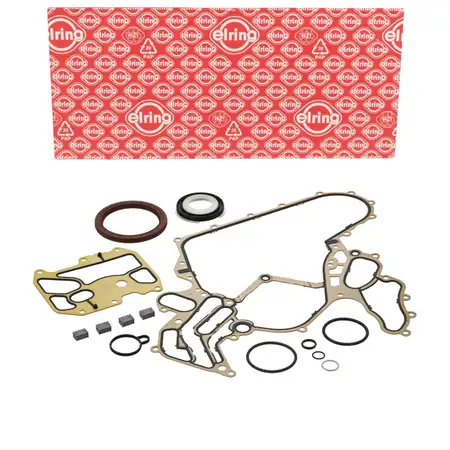 ELRING 766.941 Dichtungssatz Kurbelgeh&auml;use f&uuml;r AUDI A4 B9 A6 C7 A7 Q7 bis 12.2015 3.0 TDI
