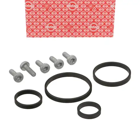ELRING Dichtungssatz &Ouml;lk&uuml;hler &Ouml;lfiltergeh&auml;use f&uuml;r VW Transporter Multivan T5 2.5 TDI