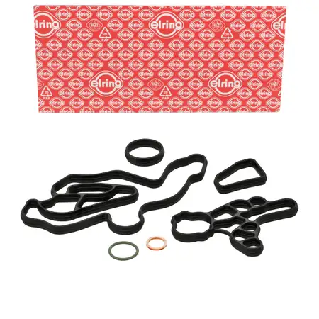 ELRING Dichtungssatz &Ouml;lk&uuml;hler &Ouml;lfiltergeh&auml;use f&uuml;r MERCEDES-BENZ W177 V177 C118 X247 OM654