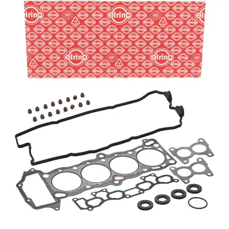 ELRING 007.110 Zylinderkopfdichtung Dichtung Zylinderkopf Satz f&uuml;r NISSAN Sunny 3 1.6i