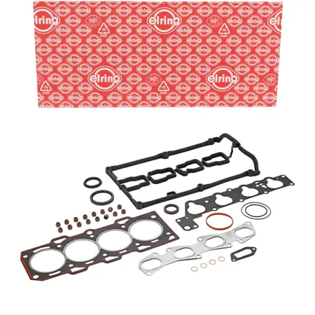 ELRING 180.980 Zylinderkopfdichtung + Ventildeckeldichtung Satz f&uuml;r ALFA 145 156 166 2.0