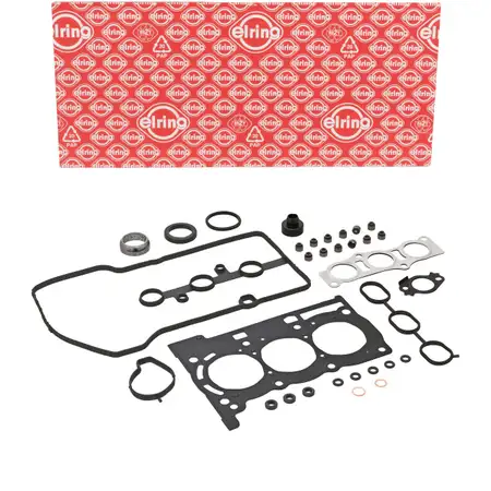 ELRING 687.800 Zylinderkopfdichtung Satz f&uuml;r CITROEN C1 TOYOTA Aygo Yaris PEUGEOT 107 1.0