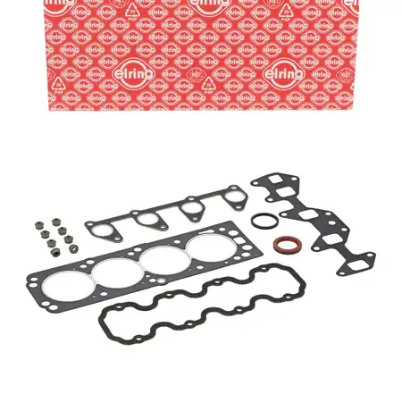 ELRING 762.343 Zylinderkopfdichtung Satz f&uuml;r OPEL Ascona C Astra F Kadett E Vectra A 1.6i