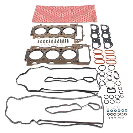 ELRING Zylinderkopfdichtung + Ventildeckeldichtung Satz f&uuml;r PORSCHE 997 991 987 981