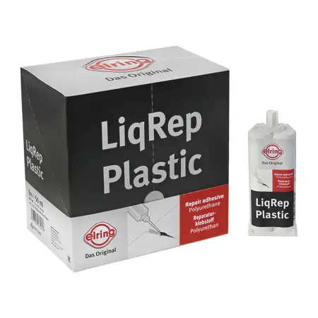 1x ELRING B53.900 Kunststoff-Klebstoff SCHWARZ -40&deg;C bis +120&deg;C 50ml