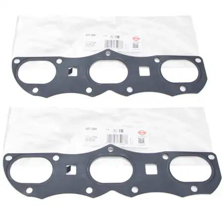 2x ELRING Abgaskr&uuml;mmerdichtung f&uuml;r PORSCHE 911 997 991 Boxster Cayman 987 981 99711110731