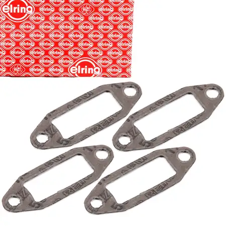 4x ELRING 130.576 Kr&uuml;mmerdichtung Abgaskr&uuml;mmer f&uuml;r PORSCHE 356 + 912