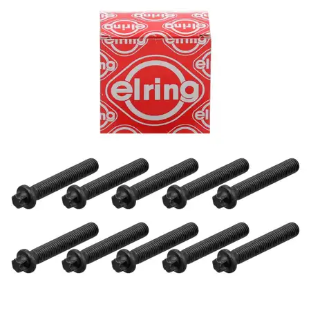 10x ELRING 038.970 Pleuelschraube M9x125x50 f&uuml;r AUDI RS3 RSQ3 TTRS CUPRA Formentor VZ5