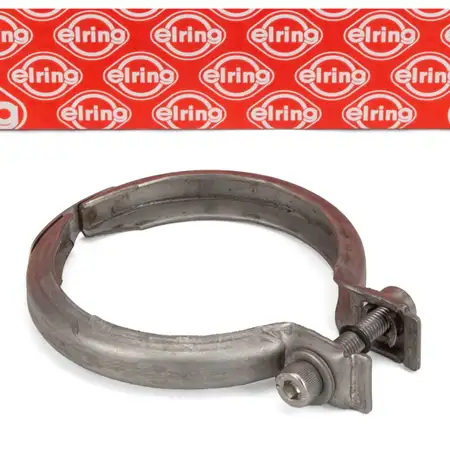 ELRING 100.230 Auspuffschelle Klemmschelle f&uuml;r AUDI CUPRA FORD PORSCHE SEAT SKODA VW