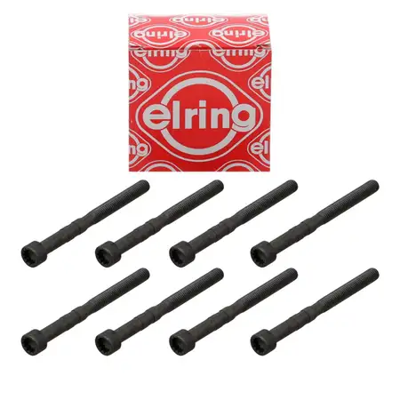 8x ELRING Schraube Kipphebelwelle M8x125 f&uuml;r AUDI SEAT SKODA VW 1.9/2.0 TDI 038103714A