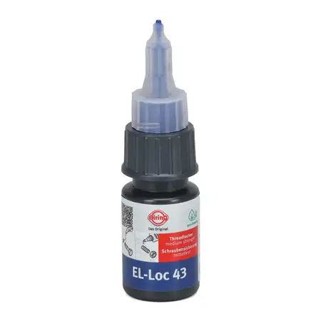 ELRING 700.501 El-Loc 43 Schraubensicherung mittelfest BLAU -55&deg;C bis +180&deg;C 10ml