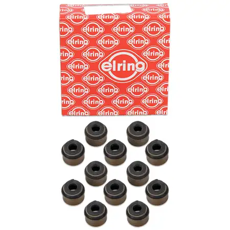 12x ELRING Ventilschaftabdichtung f&uuml;r VW Polo 4 5 Touareg CR7 AUDI A1 A4 A5 A6 A7 Q5 Q7 Q8
