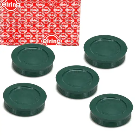 5x ELRING Verschlussdeckel Nockenwelle f&uuml;r PORSCHE 996 997 Boxster Cayman 99610421554