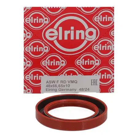 ELRING 330.965 Wellendichtring Kurbelwelle f&uuml;r SAAB 9-3 9-5 1 2 9000 2.0 2.3 stirnseitig