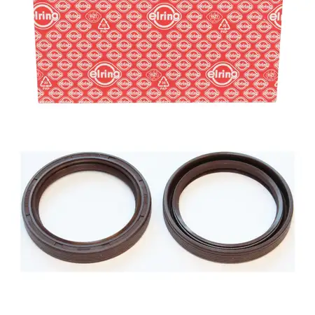 ELRING Wellendichtring Simmerring Nockenwelle f&uuml;r CITROEN C5 PEUGEOT 406 2.0 stirnseitig