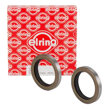 2x ELRING Wellendichtring Achsschenkel f&uuml;r PORSCHE 356 911 914 924 928 944 968 477405641