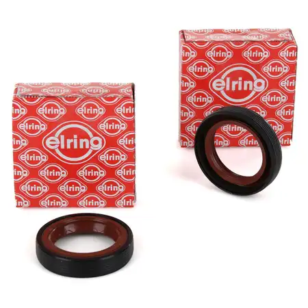 2x ELRING 325.155 Wellendichtring Simmerring Kurbelwelle f&uuml;r VAG stirnseitig 068103085E