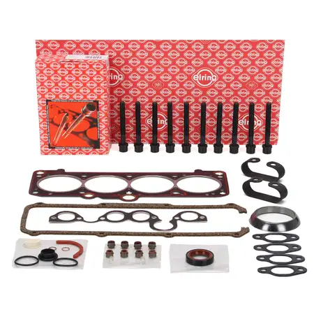 ELRING Zylinderkopfdichtung Satz + Schrauben f&uuml;r VW Golf 2 Passat B3/B4 1.6 1.8/GTI