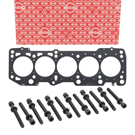 ELRING Zylinderkopfdichtung 1,57MM + Schrauben Satz f&uuml;r VW Crafter 2E 2F 2.5 TDI