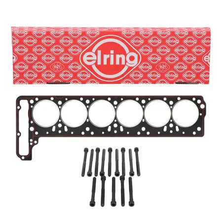 ELRING Zylinderkopfdichtung + Schraubensatz f&uuml;r MERCEDES /8 W114 W123 W116 W126 M110