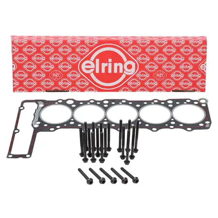 ELRING Zylinderkopfdichtung + Schraubensatz f&uuml;r MERCEDES 190 W201 W124 W460-463 OM602