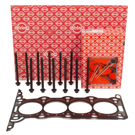 ELRING Zylinderkopfdichtung + Schrauben f&uuml;r OPEL Astra G H Corsa C D Meriva A B 1.2 1.4