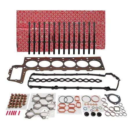 ELRING Zylinderkopfdichtung Satz + Schrauben BMW E90-93 E60 E61 E65-67 X3 E83 X5 X6 M57