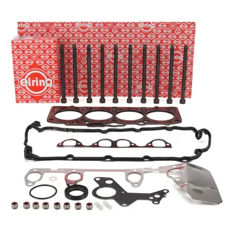ELRING Zylinderkopfdichtung Satz + Schrauben f&uuml;r VW Golf 5 Passat B6 Polo 4 Touran 1.9 TDI