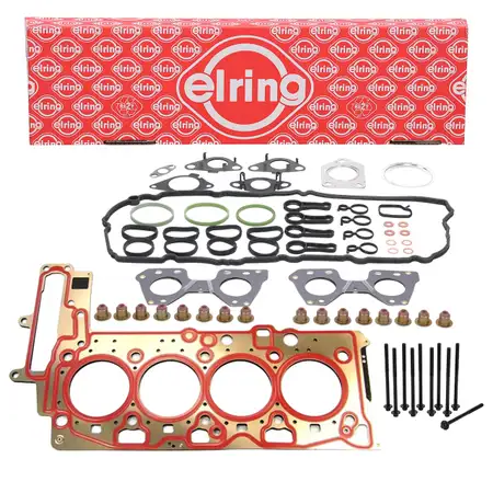 ELRING Zylinderkopfdichtung Satz 1,05MM + Schrauben f&uuml;r MINI R56 R55 R60 R61 1.6d N47