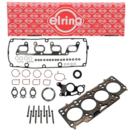 ELRING Zylinderkopfdichtung Satz 1,71MM + Schrauben f&uuml;r VW Golf 6 Passat Polo 5 1.6 TDI