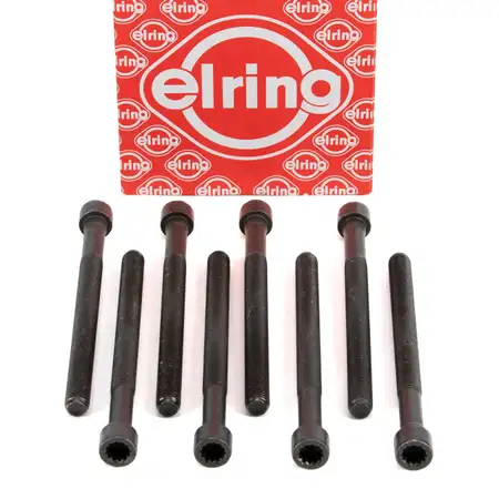 8x ELRING Zylinderkopfschraube M12 f&uuml;r VW Passat B5 B5.5 AUDI A4 B5 SKODA Superb 1 2.5 TDI
