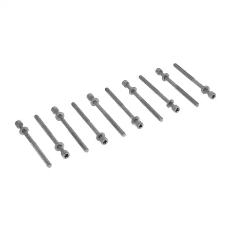10x ELRING 206.730 Zylinderkopfschraube M11x1,5x165 f&uuml;r JEEP Cherokee (KL) 2.4 177 PS