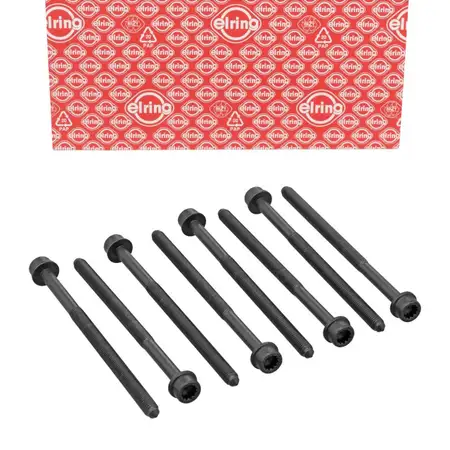 8x ELRING 223.890 Zylinderkopfschraube M10x1,5x170 f&uuml;r AUDI A4 B8 B9 A5 A6 C7 C8 2.8-3.2