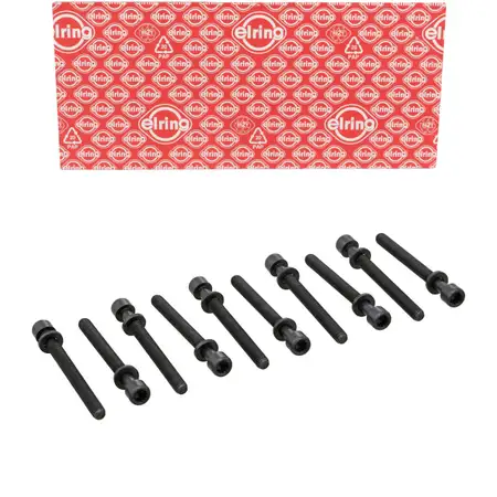 10x ELRING 302.250 Zylinderkopfschraube M11x1,5x110 f&uuml;r VW Golf 3 Ibiza 2 Octavia 1.3-1.6i