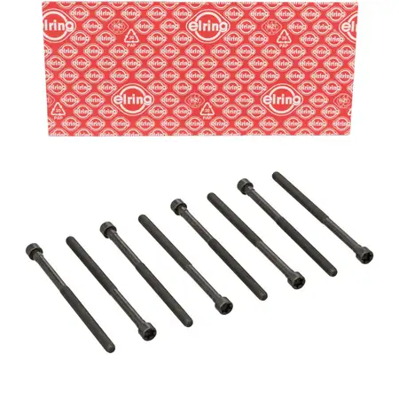 8x ELRING 572.630 Zylinderkopfschraube M11x1,5x188 f&uuml;r BMW F20 F40 F70 F30/31 F32/36 B38
