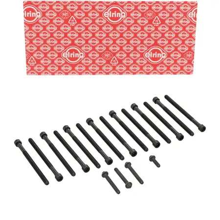18x ELRING 702.230 cylinder head bolt for BMW 3 Series M3 F80, 2 Series M2 F87, 4 Series M4 F82 F83 S55