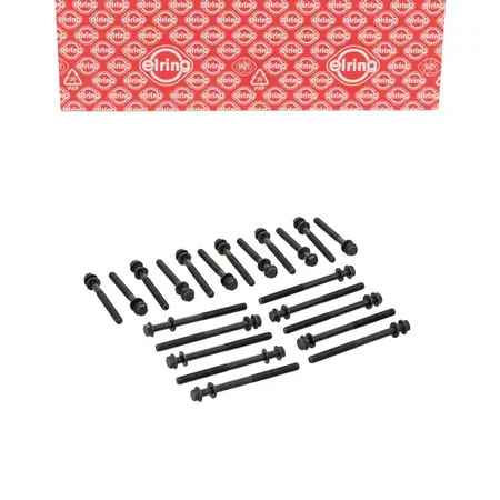 22x ELRING 760.300 Zylinderkopfschrauben M12 f&uuml;r FIAT IVECO LANCIA OPEL RENAULT 2.5/2.8D