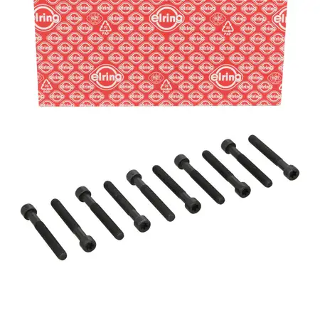 10x ELRING 802.860 Zylinderkopfschraube M12x1,75 f&uuml;r FORD Scorpio Sierra Transit 1.6/2.0