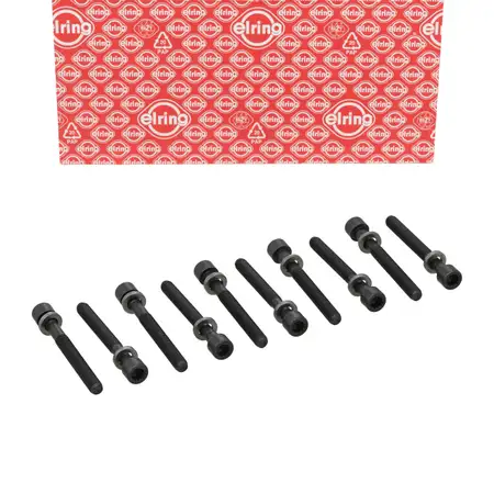 10x ELRING 819.808 Zylinderkopfschraube M11x1,5 f&uuml;r VW Golf 1 2 Passat B1 B2 T4 1.0-1.8i