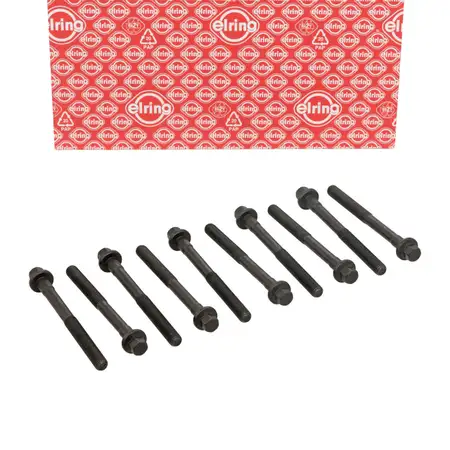 10x ELRING 820.512 Zylinderkopfschraube M12x1,75x132 f&uuml;r VOLVO 740 760 940 960 2.0-2.3i