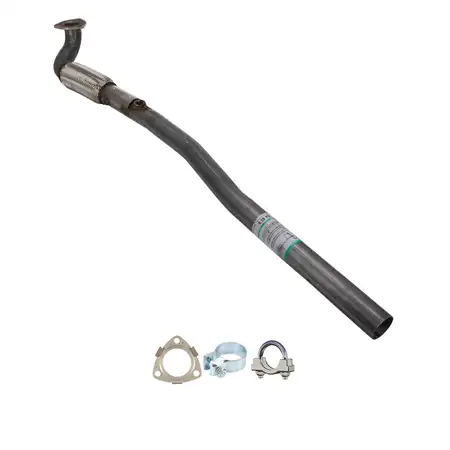 ERNST Abgasrohr Hosenrohr + Anbausatz f&uuml;r OPEL Astra H Zafira B 1.6 105 PS vorne