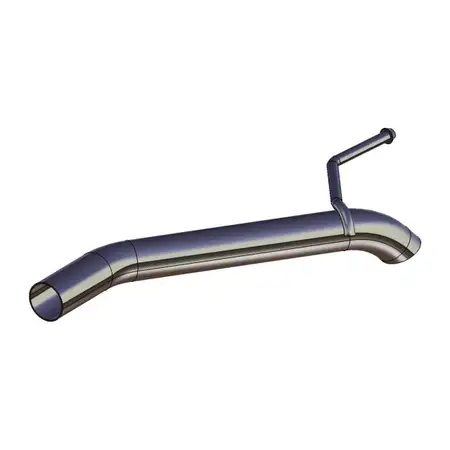 ERNST 061414 Abgasrohr Endrohr f&uuml;r OPEL Astra J / GTC 1.4 87/100 PS hinten 13329582