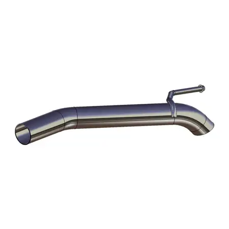 ERNST 061551 Exhaust Pipe, Tailpipe for OPEL Astra J 1.6, 1.3 CDTI (up to 12/14), rear